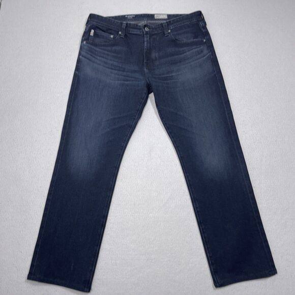 AG Adriano Goldschmied AG Jeans Men 34 The Graduate Tailored Dark Wash Blue